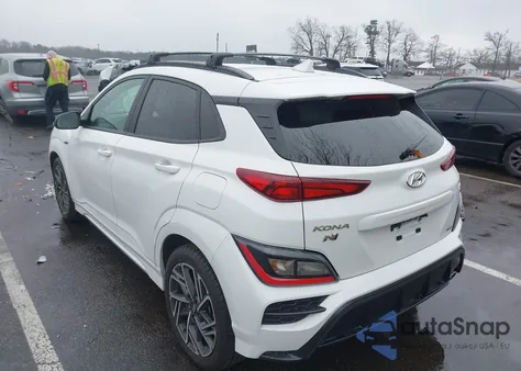 2023 Hyundai Kona N Line z USA, uszkodzony, nr VIN KM8K3CA38PU943388